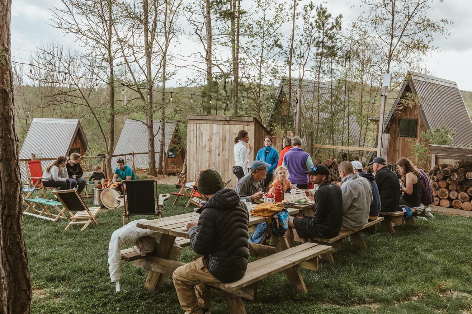 Wrong Way River Lodge & Cabins アシュビル エクステリア 写真